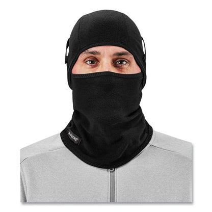 N-ferno 6826 2-piece Fleece Balaclava Face Mask, One Size Fits Most, Black