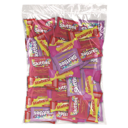 Skittles And Starburst Fun Size Variety Pack, 6 Lb 8.4 Oz Bag