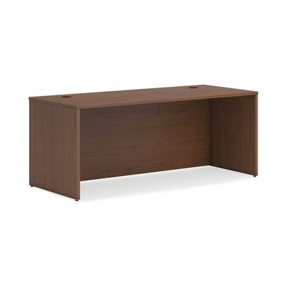 Mod Double Pedestal Desk Bundle, 72" X 30" X 29", Sepia Walnut