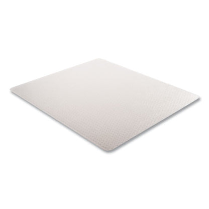 Duramat Moderate Use Chair Mat For Low Pile Carpeting, Rectangular, 46 X 60, Clear, 25/pallet