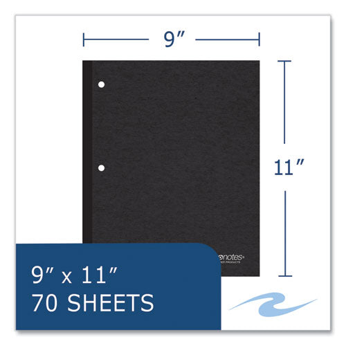 Earthtones Wireless 1 Subject Notebook, Medium/college Rule, Randomly Assorted Covers, (70) 11 X 8.5 Sheets, 24/carton