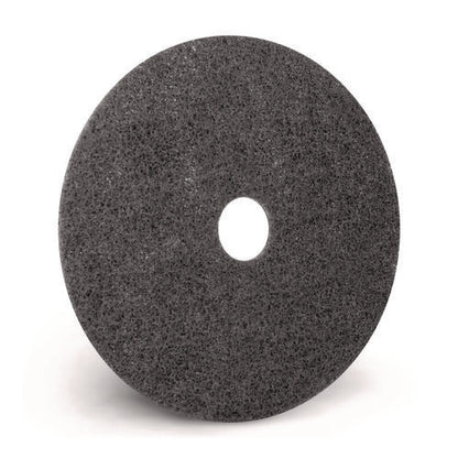 Titan Stripping Pad, 20" Diameter, Gray, 5/carton