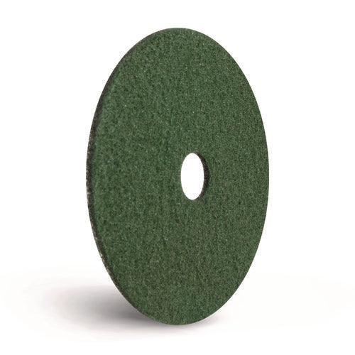 Black Diamond 3000 Grit Diamond Pad, 14" Diameter, Black/green, 2/carton