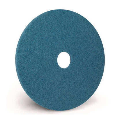 Blue Cleaner Pad, 20" Diameter, Blue, 5/carton