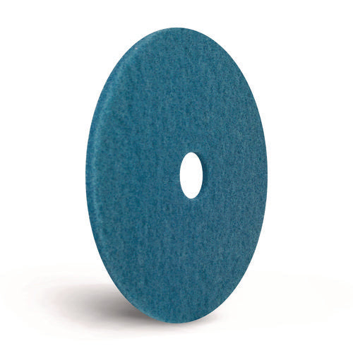 Blue Cleaner Pad, 20" Diameter, Blue, 5/carton