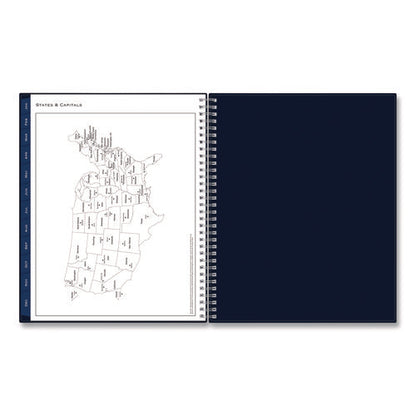 Passages Weekly Appointment Book And Monthly Planner, 11 X 8.5, Navy Blue Cover, 12-month (jan To Dec): 2025