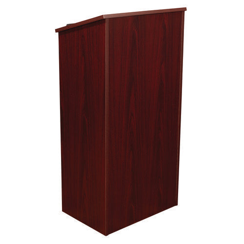 Full Floor Lectern, 23 X 16 X 46.5, Mahogany