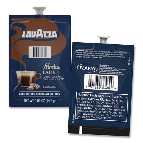 Latte Merchandiser Kit, Classic/mocha/vanilla Freshpacks, 54/carton