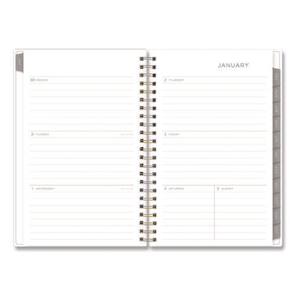 Kelly Ventura Mimosa Weekly/monthly Planner, Luscious Lemons Artwork, 8 X 5, Yellow/white Cover, 12-month (jan To Dec): 2025