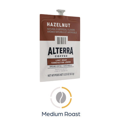 Alterra Hazelnut Coffee Freshpack, 0.23 Oz Pouch, 40/carton