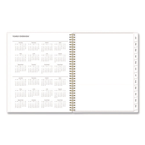 Laurel Weekly/monthly Planner, Springtime Floral Artwork, 11 X 8.5, Mint Green/multicolor Cover, 12-month (jan To Dec): 2025