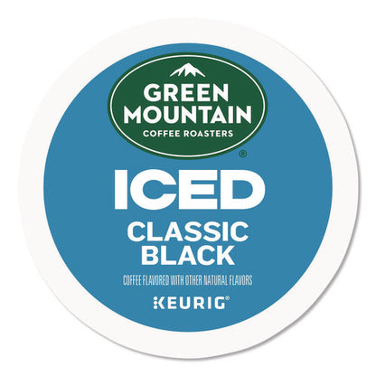 Classic Black Brew Over Ice Coffee K-cups, 0.4 Oz, 24/box