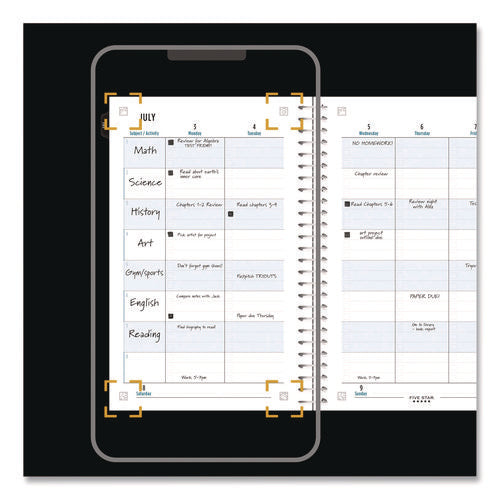 Advance Academic Year Weekly/monthly Planner, 11 X 8.5, Randomly Assorted Cover Color, 12-month: July 2024 To June 2025