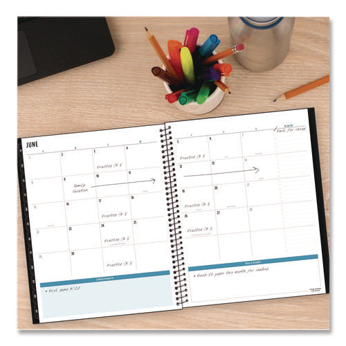 Advance Academic Year Weekly/monthly Planner, 11 X 8.5, Randomly Assorted Cover Color, 12-month: July 2024 To June 2025