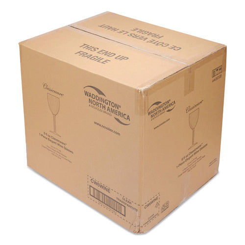 Classicware One-piece Stemware, 6 Oz, Clear, 100/carton