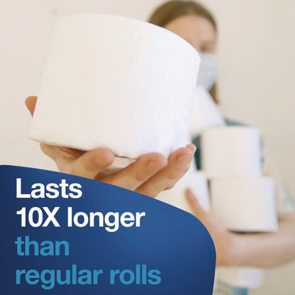 Advanced Coreless High Capacity Bath Tissue, 2-ply, White, 1,000 Sheets/roll, 12 Rolls/carton