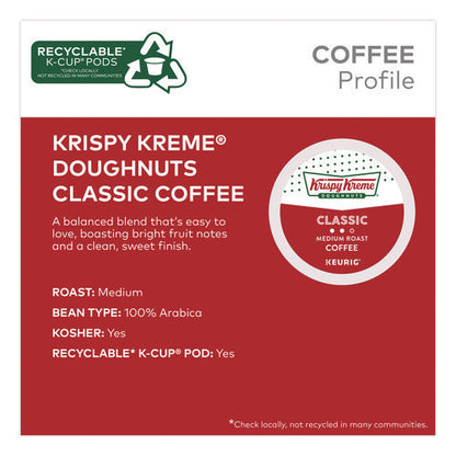 Classic Coffee K-cups, Medium Roast, 0.33 Oz, 48/box