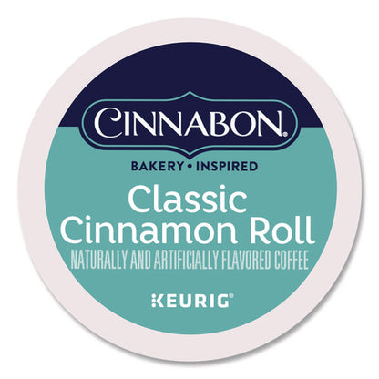 Classic Cinnamon Roll Coffee K-cups, 0.33 Oz, 48/box