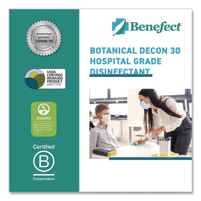 Botanical Decon 30 Disinfectant Cleaner, Light Lemon And Thyme Scent, 1 Gal Bottle