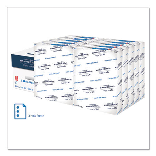 Copy Plus Print Paper, 92 Bright, 20 Lb, 8.5 X 14, White, 500 Sheets/ream, 10 Reams/carton