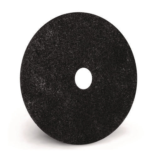 Stripping Pads, 15" Diameter, Black, 5/carton