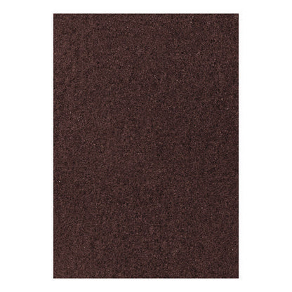 Dominator Strip Pad, 14 X 20, Burgundy, 5/carton