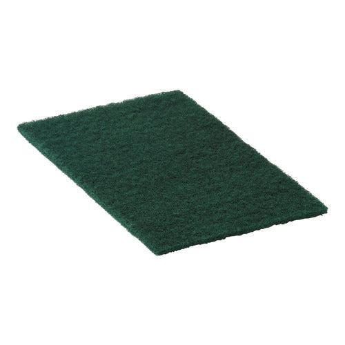 90-96 Medium Duty Hand Cleaning Pad, 6 X 9, Green, 20/carton