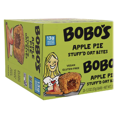 Stuff'd Apple Pie Oat Bites, 1.3 Oz Bar, 25/box