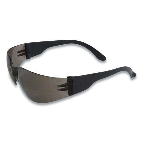 Zenon Z12 Rimless Indoor/outdoor Optical Eyewear, Scratch-resistant, Gray Lens, Black Frame