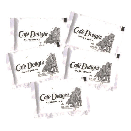 Pure Sugar Packets, 0.11 Oz Packet, 1,000/carton