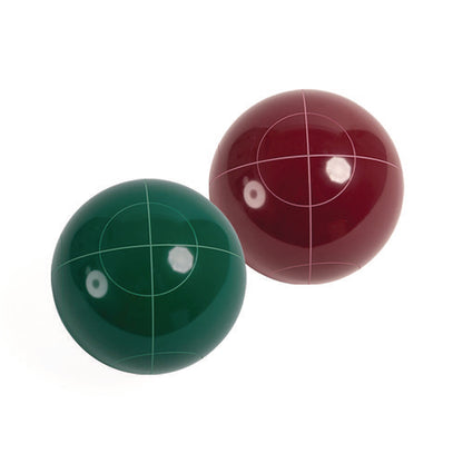 Deluxe Bocce Tournament Set, 4.25" Dia Balls, Assorted Colors