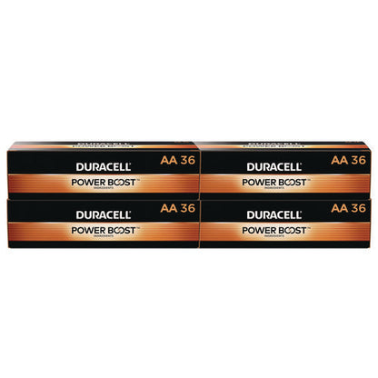 Power Boost Coppertop Alkaline Aa Batteries, 36/pack, 4 Packs/carton