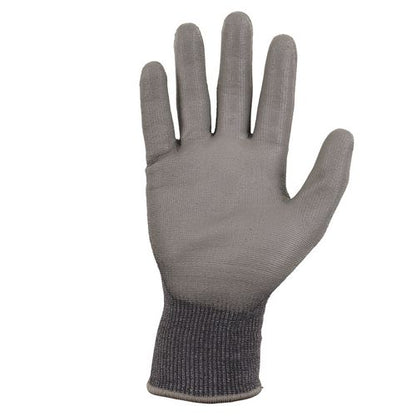 Proflex 7044 Ansi A4 Pu Coated Cr Gloves, Gray, X-small, Pair