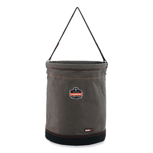 Arsenal 5935 Extra-large Web Handle Canvas Hoist Bucket, 150 Lb, Gray