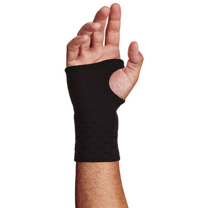 Proflex 660 Wrist Support Sleeve, Large, Fits Left Hand/right Hand, Black