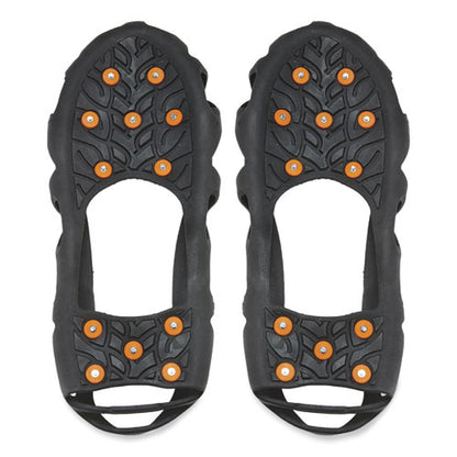 Trex 6304 One-piece Step-in Full Coverage Ice Cleats, Medium, Black, Pair