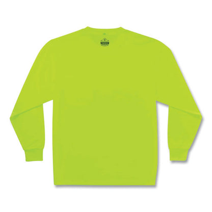 Glowear 8091 Non-certified Hi-vis Long Sleeve Shirt, 4x-large, Lime