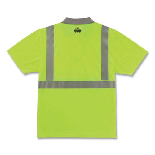 Glowear 8295 Class 2 Hi-vis Polo Shirt, X-large, Lime