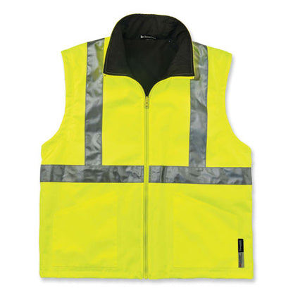 Glowear 8385 Class 3 Hi-vis 4-in-1 Jacket, Small, Lime