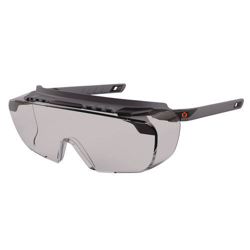 Skullerz Osmin Anti-scratch/anti-fog Safety Glasses, Matte Black Polycarbonate Frame, Indoor/outdoor Polycarbonate Lens