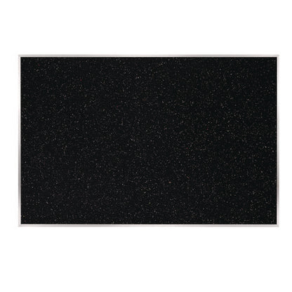 Recycled Bulletin Board, 87.91 X 48.5, Confetti Surface, Satin Aluminum Frame