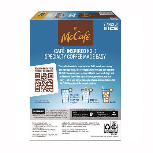 Mocha Frappe Iced Coffee Keurig K-cup Pods, 20/box