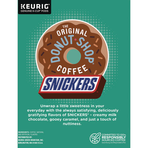 Snickers Flavored Coffee K-cups, 48/box