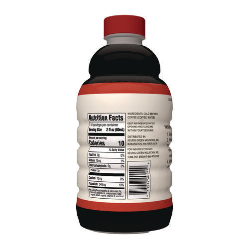 Cold Brew Coffee Concentrate, 32 Oz Bottle