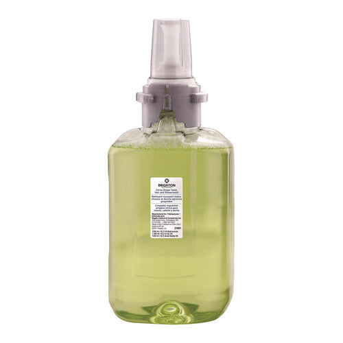 Adx Foaming Hand Soap Refills, Hand/hair/shower Wash, Citrus Ginger Scent, 1,250 Ml, 3/carton