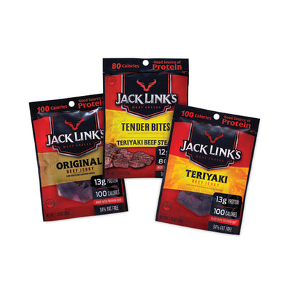 Beef Jerky Variety Pack, 1.5 Oz, 9/carton