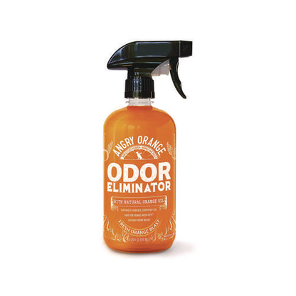 Pet Odor Eliminator Spray, Fresh Orange Blast Scent, 20 Oz Spray Bottle