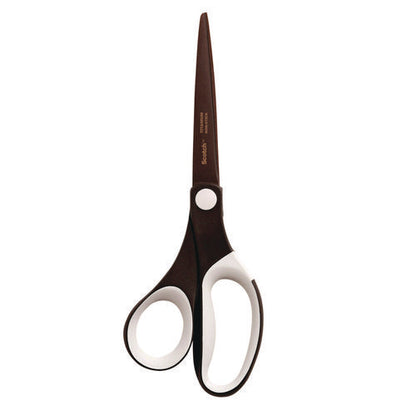 Ultra Edge Titanium Standard Scissors, 8" Long, Black/white