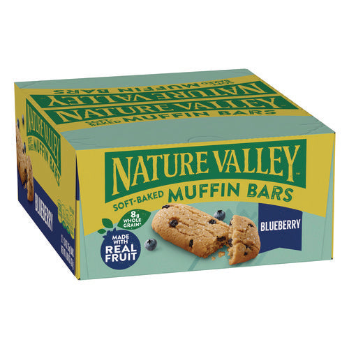 Blueberry Soft-baked Muffin Bar, 1.24 Oz Bar, 12/box