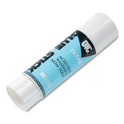 Clear Glue Stick, 0.74 Oz, Dries Clear